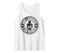 Bad Landings Club Member Broken Hand Get Well Broken Arm Tank Top