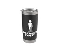 Bad Landings Expert Broken Bones Stainless Steel Insulated Tumbler