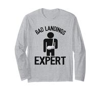 Bad Landings Expert Broken Hand Kids Get Well Broken Arm Long Sleeve T-Shirt