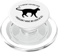 Bad Luck Black Cat PopSockets PopGrip for MagSafe