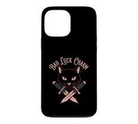 Bad Luck Charm Cat Daggers Case for iPhone 13 Pro Max