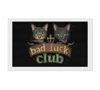 Bad Luck Club Printed Diamond Art Painting for Adults 5D Square Full Drill Paint Kit Home Decor