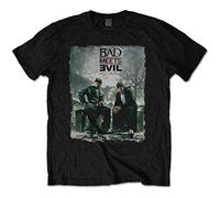 Bad Meets Evil Burnt Official Tee T-Shirt Mens Unisex (Small) Black