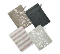 Bad Mitt - Hand Towel Bath Sheet | Wash Dresses | Pack of 4 Soft Cotton Towel Shower Wash Cloth Hand Face Children's Cleaning Children Baby Women Men Travel Personal Care Hygiene Accessories Gentle