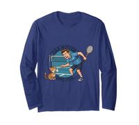 Bad Mitten! Badminton Cat Lover Funny Shuttlecock Design Long Sleeve T-Shirt