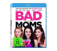 Bad Moms (Blu-ray) Mila Kunis Kristen Bell Jon Lucas Scott Moore