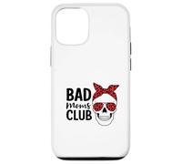 Bad Moms Club Skull Funny Saying Mothers Day Case for iPhone 12/12 Pro