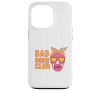 Bad Moms Club Skull Funny Saying Mothers Day Case for iPhone 13 Pro