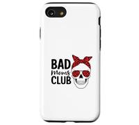 Bad Moms Club Skull Funny Saying Mothers Day Case for iPhone SE (2020) / 7/8