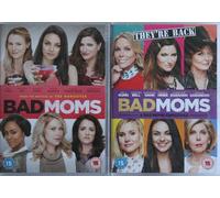 BAD MOMS COMPLETE 1-2 UK COLLECTION / 1. BAD MOMS / 2. BAD MOMS 2 - THEY'RE BACK - A BADMOMS CHRISTMAS = ULTIMATE 2 x DVD SET