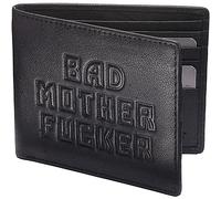 Bad Mother Fucker Wallet - Real Leather - Black