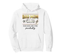 Bad Mother Squad Children Are Fine Probably Humor Pullover Hoodie