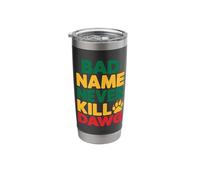 Bad Name Never Kill Dawg Jamaican Proverbs and Meaning Stainless Steel Insulated Tumbler