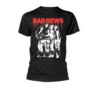 Bad News Band Mens T-Shirt Black Unisex Mens Tees XXL