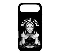 Bad Nun Rude Middle Finger Funny Offensive Adult Antisocial Case for iPhone Air