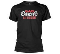 Bad Omens Bad Decisions T Shirt L Black