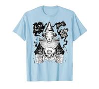 Bad Omens Funny Goth Women's Fortune Teller Bad Omens T-Shirt, Men, Baby Blue, 3X-Large