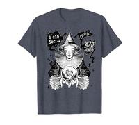 Bad Omens Funny Goth Women's Fortune Teller Bad Omens T-Shirt, Men, Heather Blue, 4X-Large