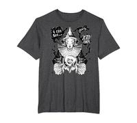 Bad Omens Funny Goth Women's Fortune Teller Bad Omens T-Shirt, Men's Big and Tall, Dark Heather Grey, 3X Tall