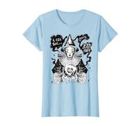 Bad Omens Funny Goth Women's Fortune Teller Bad Omens T-Shirt, Women, Baby Blue, Large
