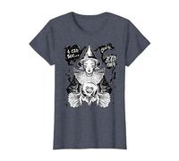 Bad Omens Funny Goth Women's Fortune Teller Bad Omens T-Shirt, Women, Heather Blue, X-Small