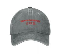 Bad Omens is an American Metalcore Baseball Caps Washed Denim Hats Outdoor Adjustable Casquette Sports Baseball Cowboy Hat
