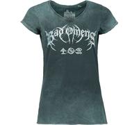 Bad Omens Metal Logo T-shirt petrol L