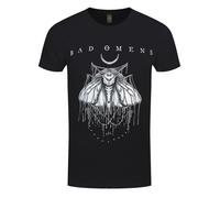 Rock Off officially licensed products Bad Omens Band Logo Moth T Shirt XXL Black