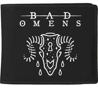 Bad Omens - Rocksax - Bad Omens - Ramskull - Wallet with Coin Pocket (Black) [Ne