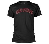 Bad Omens Smoke Band Logo T-Shirt in Black | Size: Small Bad Omens Black S