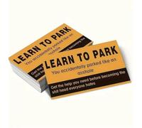 Bad Parking Cards, 20 Pcs Funny Parking Violation Notes, Learn To Park