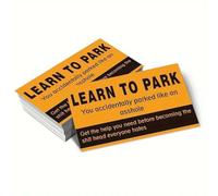 Bad Parking Cards 50Pcs, You Suck At Parking Cards, Parking Violation Tickets, Multiple Violations Adults For Ridiculous Parking Pranks (A)