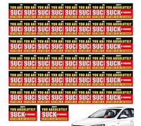 Bad Parking Cards - Pack of 200 You Absolutely Suck At Parking Funny Parking Violations Stickers Bad Parking Parked Like An Business Cards