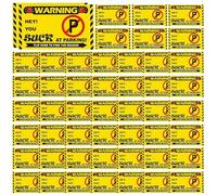 Bad Parking Cards - Prank Card Parking Cards,50X Tickets Business, You Parked Like an Idiot Bad Notes, Car Accessories