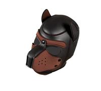 Bad Puppy® Neoprene Pup Hood - Black/Brown