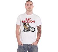 Bad Religion 'American Jesus' (White) T-Shirt (Large)