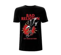 Bad Religion Bomber Eagle Men's T-Shirt Black, Black, S