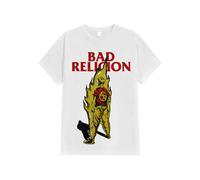 Bad Religion - Boy On Fire White - T-Shirt - white - S - 100% Cotton S