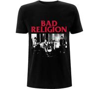 Bad Religion Live 1980 Band Logo T-Shirt in Black | Size: Medium Bad Religion Black M
