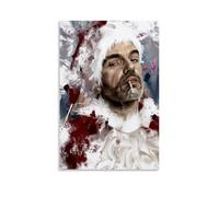 Bad Santa Poster Poster Decorative Painting Canvas Wall Posters And Art Picture Print Modern Family Bedroom Decor Posters 16x24inch(40x60cm)