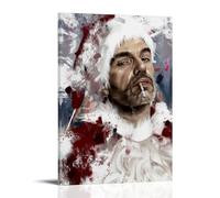 Bad Santa Poster Poster Decorative Painting Canvas Wall Posters And Art Picture Print Modern Family Bedroom Decor Posters 24x36inch(60x90cm)