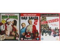 BAD SANTA - THE OTHER SIDE OF CHRISTMAS COLLECTION - 1. BAD SANTA UNSEEN / 2. BAD SANTA 2 / 3. GROUNDED