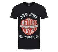 Bad Shield T-Shirt Motley Crue Black XL