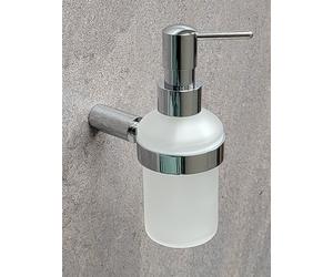 Bad Soap Dispenser Wall Holder Glass Chrome Mindora Wall Mount Soap Dispenser