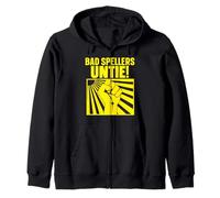 Bad Spellers Untie Zip Hoodie