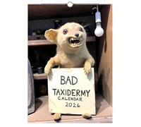 Bad Taxidermy 2026 Wall Calendar: Hilariously Awful Taxidermy Collection | Funny Weird Gross Disturbing Wall Calendar | Prank Gifts, White Elephant Christmas Gifts | A4 Size (1Pc)