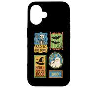 Bad To The Bone Here For The Boos Boo Case for iPhone 16