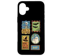 Bad To The Bone Here For The Boos Boo Case for iPhone 16 Plus