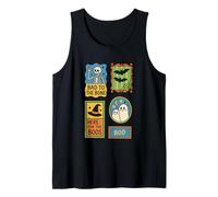 Bad to The Bone Here for The Boos Boo Tank Top