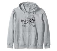 Bad Two The Bone 2 Year Old Boy Zip Hoodie